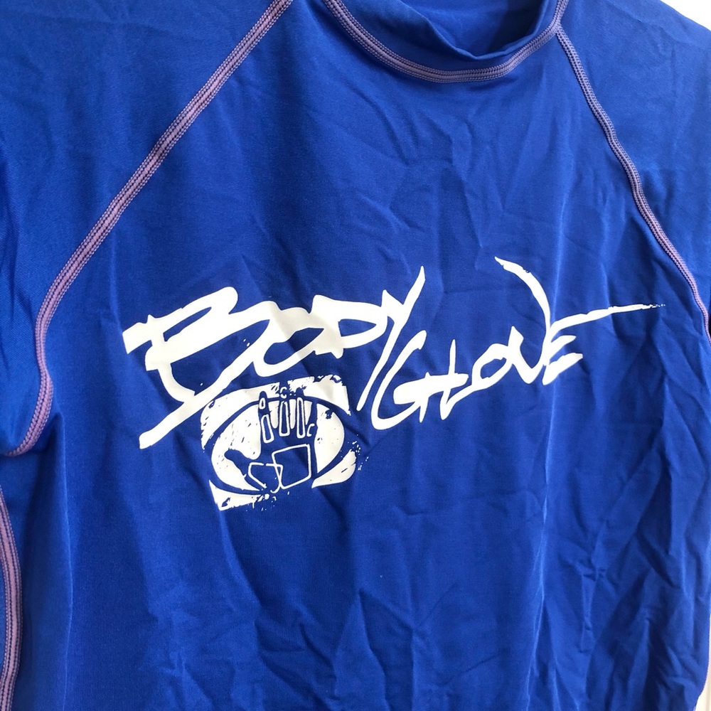 Body Glove Blue Rash Guard Kids Size L - Picture 2 of 6